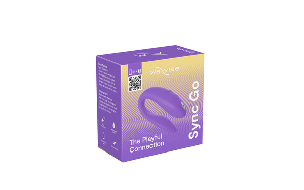 Wibrator dla par Sync Go Light Purple We-Vibe