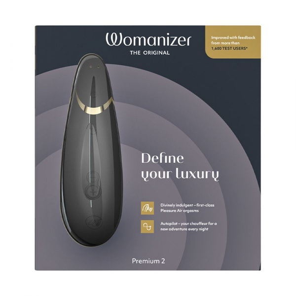 Stymulator Łechtaczki Premium 2 Black Womanizer