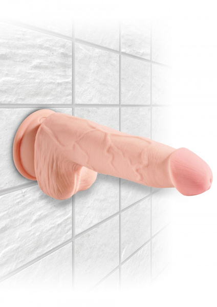 Plus 5' Triple Density Cock With Balls King Cock