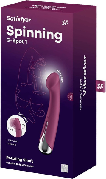 Вібратор для точки G Spinning G-Spot 1 Red Satisfyer