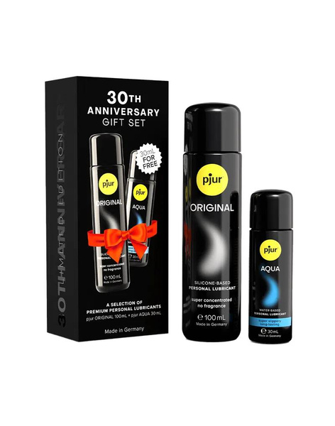 Набір Anniversary Gift Set Original 100ml + Aqua 30ml pjur