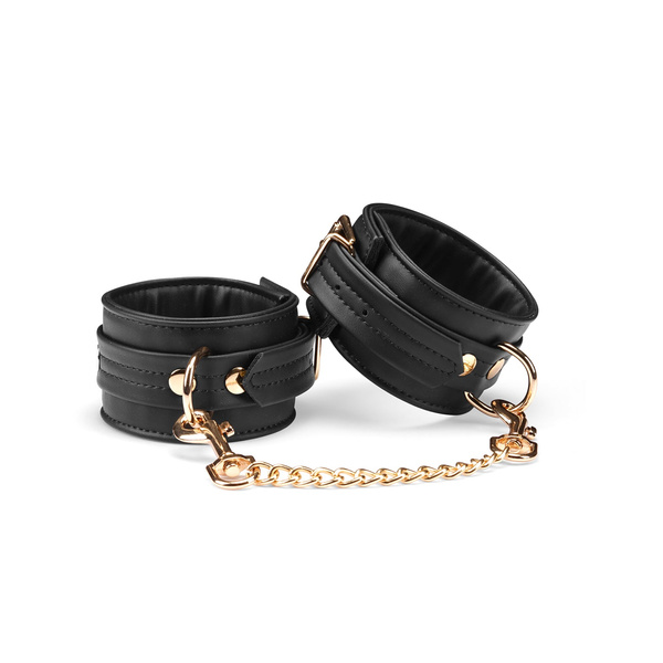 Liebe Seele Black Organosilicon Ankle Cuffs