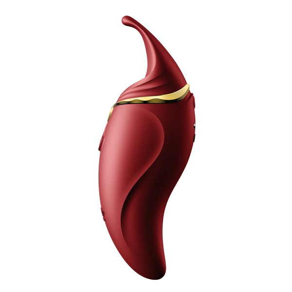 Multifunctional Spot Vibrator Hero Wine Red Zalo