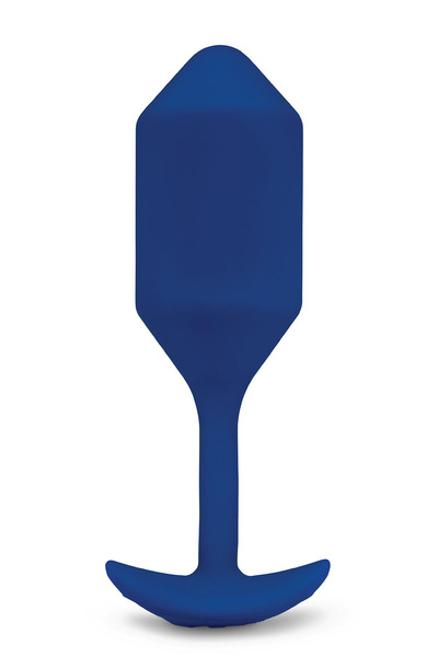 Vibrating Snug Plug 4 Navy b-Vibe