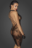 F240 Midi tulle dress with velvet straps in the back S