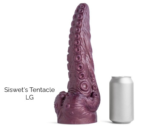 Ділдо Siswet's Tentacle Soft Metallic Purple Vac 2XL Mr Hankeys
