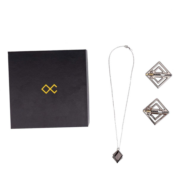 Затискачі Adjustable Nipple Clamps With Light Pendant Grey LOCKINK