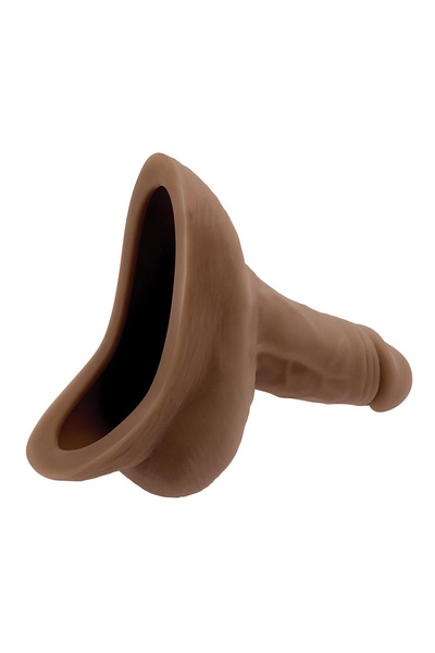 Фантом Члена Tpe Stand To Pee Dark Flesh Gender X