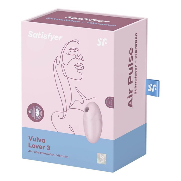Стимулятор клітора Vulva Lover 3 рожевий Satisfyer