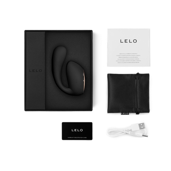 Вібратор Для Точки G І Клітора Ida Wave Black Lelo