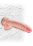 Realistyczne Dildo Z Przyssawką Triple Density With Balls 10 Inch King Cock
