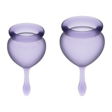 Kubeczki Menstruacyjne Feel Good Menstrual Cup Set Satisfyer