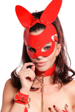 Маска Кролика Bunny Mask Red Kinky Diva