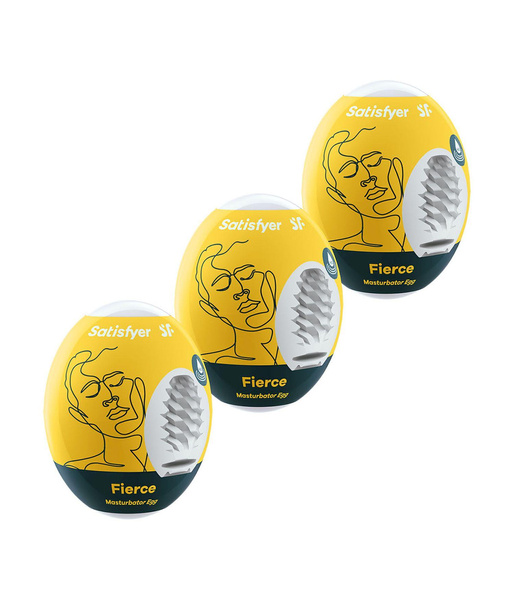 Satisfyer Fierce Eggs set of 3 masturbators