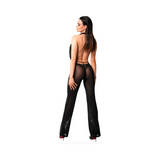 F350 Luminara Overall M Noir Handmade Jumpsuit