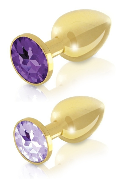 Rianne S Booty Plug Luxury Set of 2 Golden Plugs
