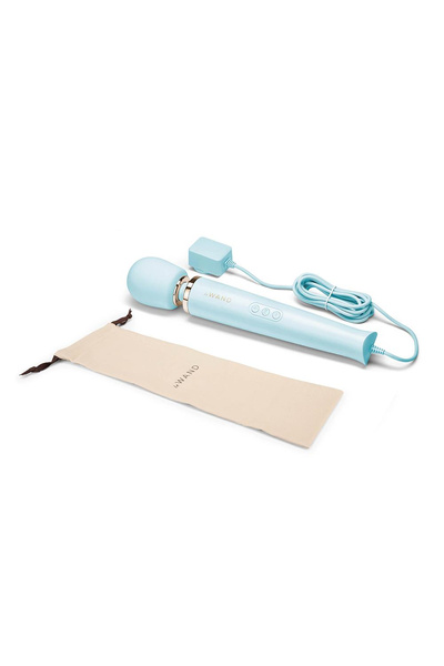 Вібраційний масажер Le Wand Plugin Sky Blue le WAND