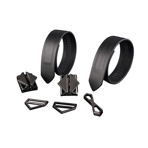 LOCKINK Ankle and Wrist Cuffs Set Black