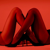 Колготки без ластки Crotchless Tights UPKO