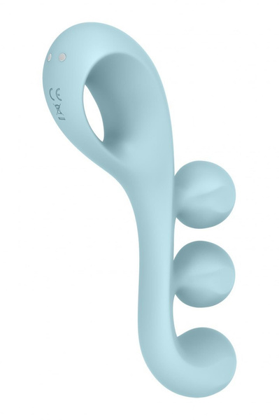 Potrójny wibrator Tri Ball 2 light blue Satisfyer