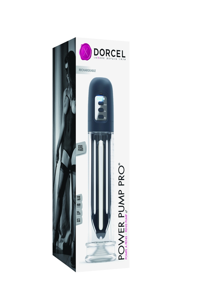 Wibrująca pompka do penisa Marc Dorcel Power Pump Pro