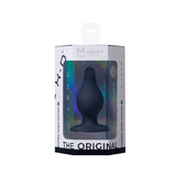 Анальний пробка Plug Модель 2 M 9 см Чорний Silexd