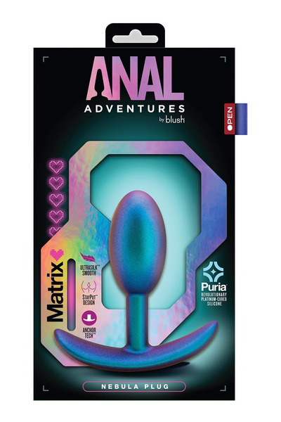 Matrix Nebula Anal Plug Lunar Blue ANAL ADVENTURES
