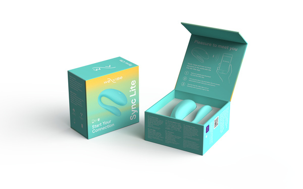 Вібратор для пар Sync Lite Aqua We-Vibe