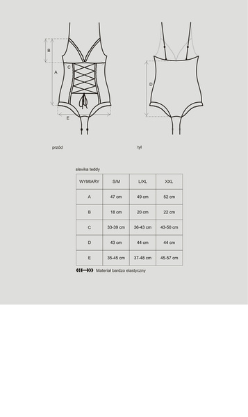 Obsessive body Slevika L/XL