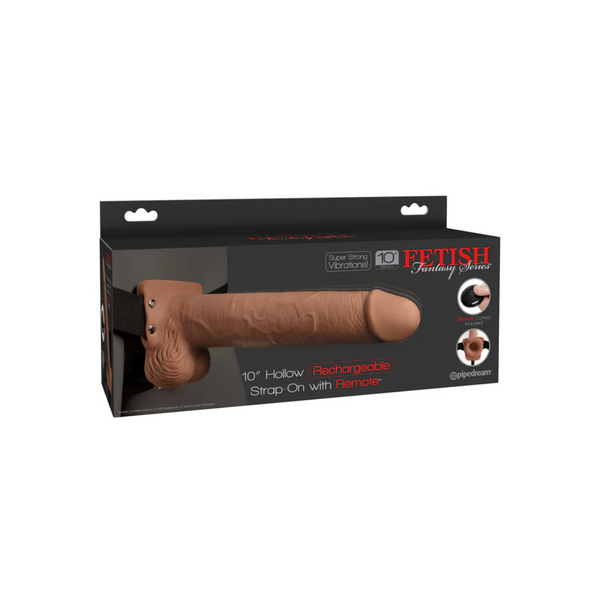 Uprząż Hollow Rechargeable Strap-On Fetish Fantasy Series 10" Pipedream