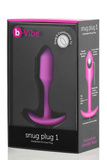 B-VIBE SNUG PLUG 1 FUCHSIA