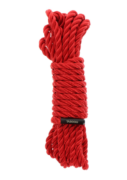 Taboom Bondage Rope 5 meter 7 mm Red