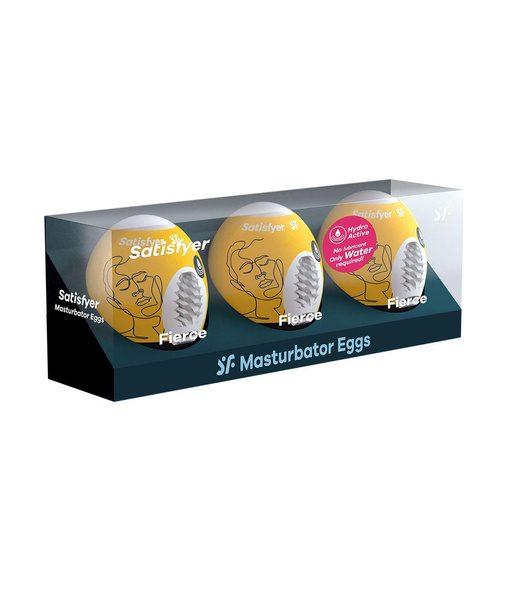 Satisfyer Fierce Eggs set of 3 masturbators