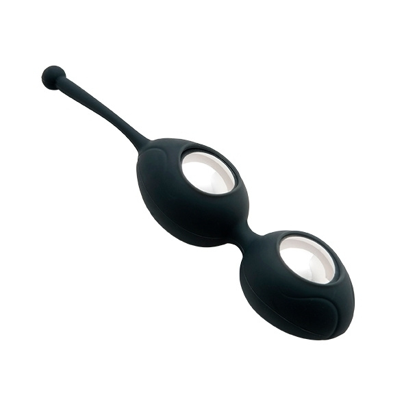 Kulki gejszy czarne Delicious Pleasure Silicone Pleasure Balls spod znaku Fifty Shades of Grey