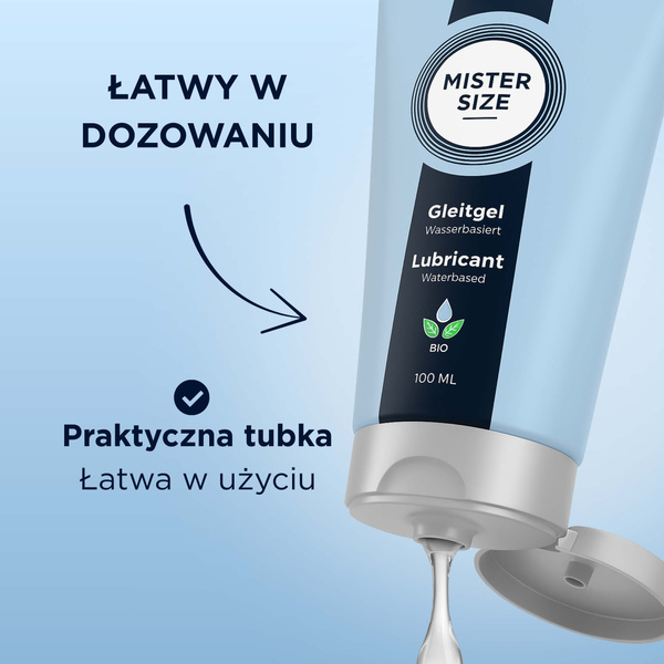 Органічний лубрикант водний Bio Lubricant 100ml Mister Size