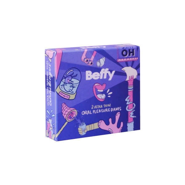 Maseczki Do Seksu Oralnego Oral Dam 2 Pcs Beffy
