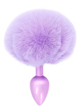 ToyJoy Happiness Enchanting Bunnytail Buttplug Purple