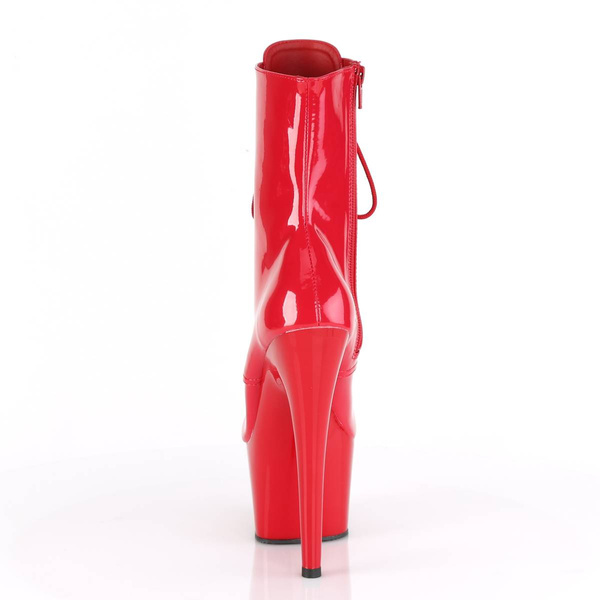 Botki na platformie Adore-1020 Red Pat/Red 7 (37,5) Pleaser
