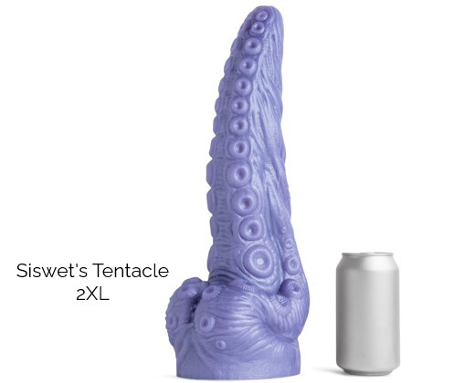 Ділдо Siswet's Tentacle Soft Metallic Purple Vac 2XL Mr Hankeys