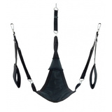 Mr-Sling Triangle Fabric Sling Complete Set Black