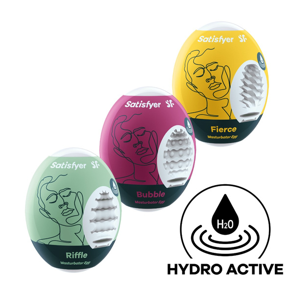 Набір для мастурбації Masturbator Egg Set 3Pcs Satisfyer