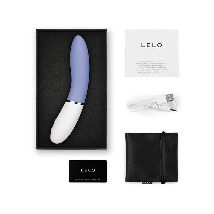 Lelo wibrator punku G Liv 3 Powder Blue