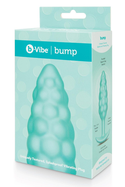  Bump Texture Plug Mint b-Vibe
