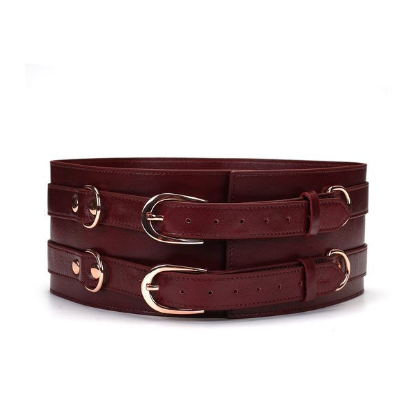 Liebe Seele Wine Red Waist Cuff S Size