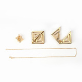 Zaciski Adjustable Nipple Clamps With Light Pendant Gold LOCKINK