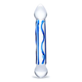 Скляне Ділдо З Стимулюючою Текстурою Full Tip Textured S Dildo Glas