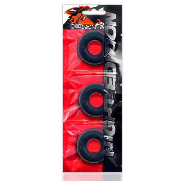 Ringer Cockring Special Edition 3 Pcs Black Oxballs