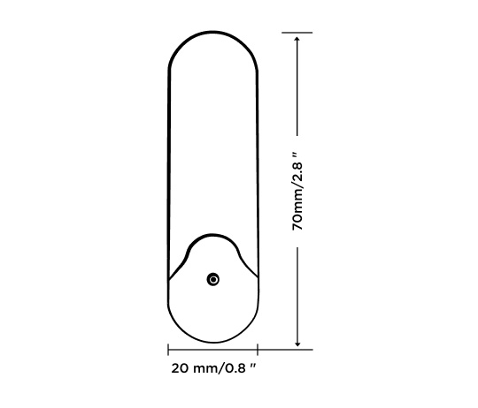 Вібратор bullet Riot Orange Romp