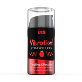 intt żel stymulujący VIBRATION! Strawberry 15 ml