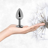 Korek Analny Z Czarnym Obsydiadem Butt Plug Black Obsidian La Gemmes